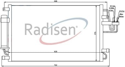 Hyundai Tucson Klima Radyatörü RADISEN