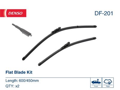 Silecek Süpürgesi Flat Ön DENSO