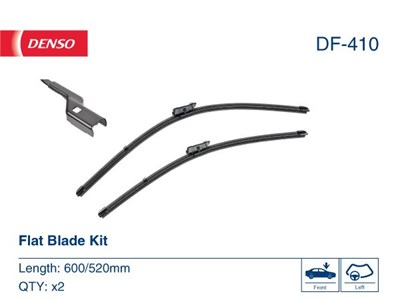 Silecek Süpürgesi Flat Ön DENSO