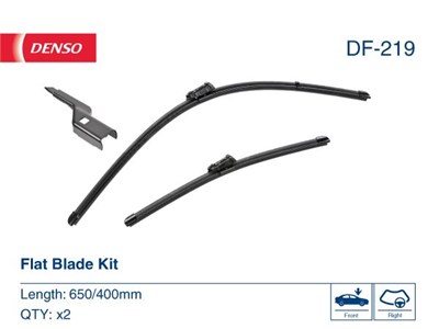 Silecek Süpürgesi Flat Ön DENSO