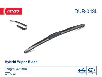 Silecek Süpürgesi 425mm Muz Tipi DENSO