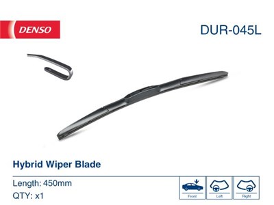 Silecek Süpürgesi 450mm Muz Tipi DENSO