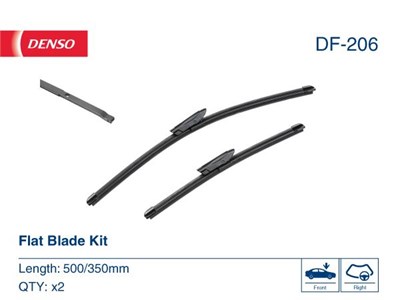 Silecek Süpürgesi Flat Ön DENSO