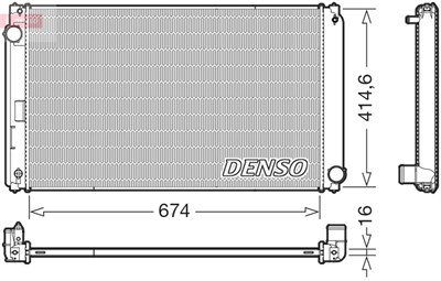Motor Su Radyatörü DENSO