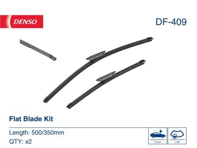 Silecek Süpürgesi Flat Ön DENSO