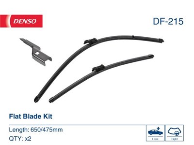 Silecek Süpürgesi Flat Ön DENSO