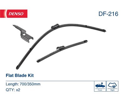 Silecek Süpürgesi Flat Ön DENSO
