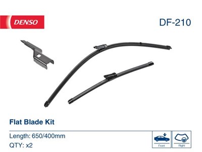 Silecek Süpürgesi Flat Ön DENSO