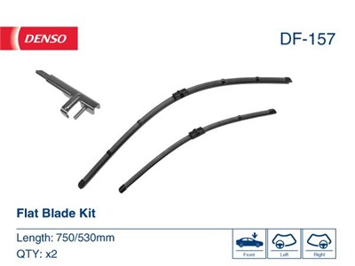 Silecek Süpürgesi Flat Ön DENSO