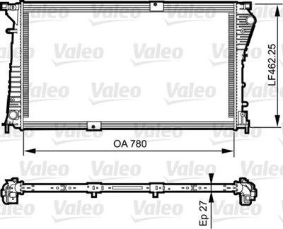 Opel Vivaro Renault Trafic Iı Radyatör Klimalı Klimasız Mekanik