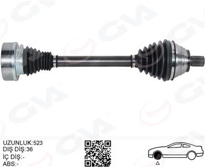 Volkswagen Golf Plus Golf 5 Aks Ön Sol 5Q0407271bp-5Q0407451x