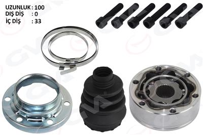 Volkswagen Golf 1-2-3 Bm Aks Kafası İç 321407331D-1H0407331d