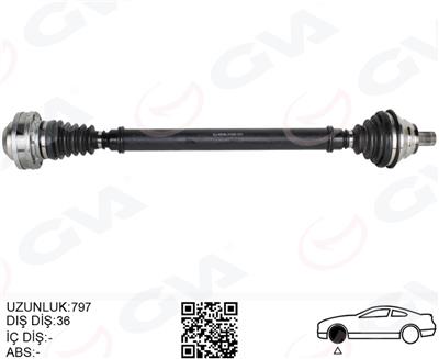 Volkswagen Golf 5 Golf 6 Passat Jetta 2.0 Tdi (2004-2013) Komple Aks Ön Sağ 1K0407272en-1K0407272rb
