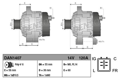 Jaguar X-Type Alternatör
