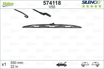 Citroen XM ZX Peugeot 306 Silecek Süpürgesi VALEO