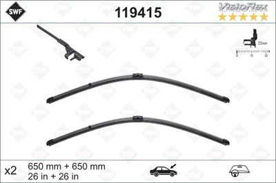 Citroen Xsara Picasso Silecek Süpürgesi Flatblade VALEO