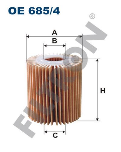 Toyota Auris Avensis Verso Rav4 Yağ Filtresi Fıltron 2.0-2.2 D-4D 041520R010-0415226010-04152380