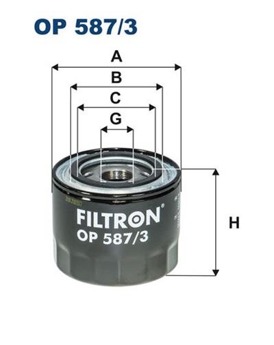 Hyundai H100 H1 Starex Yağ Filtresi Filtron 2.5D/2.5Td (93-00) 2630042000-2630042010-26300420