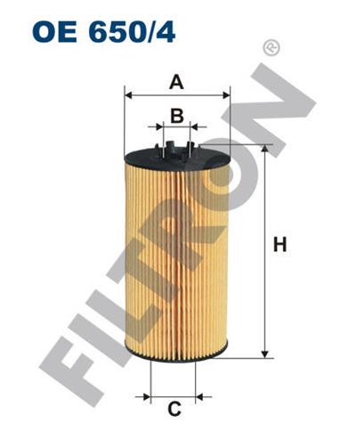 Passat A4 A6 A8 2.5Tdı Yağ Filtresi Fıltron Afb-Akn Motor (97-06) 059115561A-059115561B-05911556