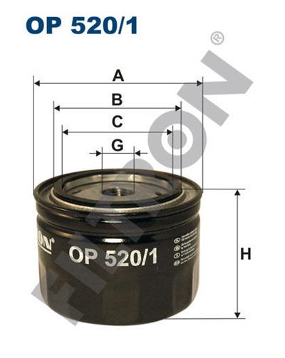 Tofaş Doğan 1.6 Ie Yağ Filtresi Fıltron (80Hp 97-02)