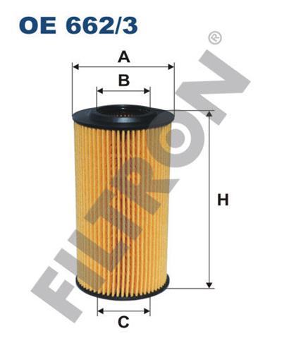 Volvo S40 C70 S70 S60 S80 V40 V70 Xc7 Yağ Filtresi Fıltron 1275810-1275811-12758116