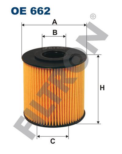 Volvo S40 C70 S70 S60 S80 V40 V70 Xc7 Yağ Filtresi Fıltron 1275810-1275811-12758116