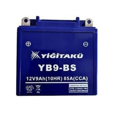 Yiğit Akü 12V 9Ah Yb9-Bs Motosiklet Aküsü Yiğit C10