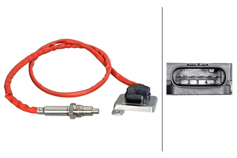 BMW 1-2-3-5-6-X5-X6 Nox Sensörü 5 Kutuplu HELLA