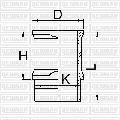 Peugeot 104 106 204 205 XW3S WV7 TU1M/Z TU1K 1.1 TU1M Motor Gömleği STD 72.00 YENMAK