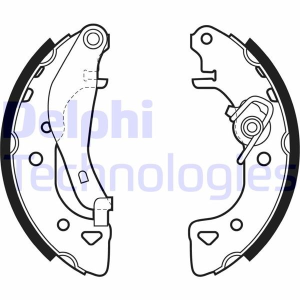 Peugeot 106 Arka Pabuc Balata DELPHI