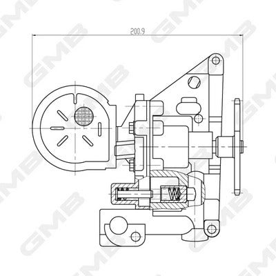 Peugeot 106 205 306 309 405 Citroen Xsara Saxo AX BX ZX Yağ Pompası GMB