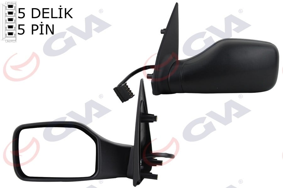 Peugeot 106 Dış Dikiz Aynası Sol Elektrikli Isıtmalı Konveks GVA