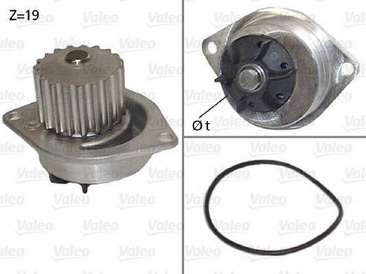 Peugeot 106 206 307 Citroen C2 C3 C4 Saxo Xsara Berlingo Partner Devirdaim... VALEO
