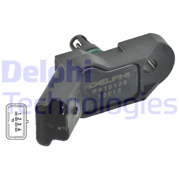 Peugeot 106 Emme Manifold Basınç MAP Sensörü DELPHI