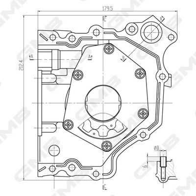 Peugeot 107 207 206 307 308 508 2008 3008 5008 Yağ Pompası GMB
