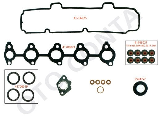 Peugeot 107 206 307 Bipper Nemo Ford Fiesta Fusion Üst Takım Contası Teflon... OTOCONTA