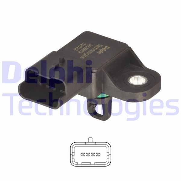 Peugeot 108 MAP Sensörü DELPHI