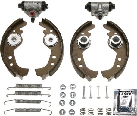 Autobianchi A112 Fiat 126 127 128 147 850 F Arka Aks Pabuçlu Balata Seti TRW