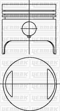 Fiat 132 C Piston Segman 2.000 0.80 YENMAK