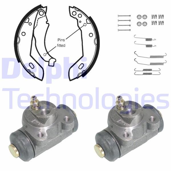 Peugeot 205 Arka Fren Pabuç Kiti DELPHI