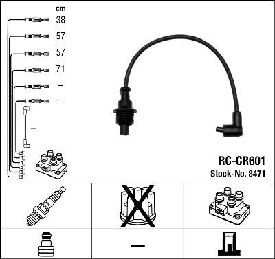 Peugeot 205-405-406-Expert Citroen Xantia-Xsara-Jumpy 1.6-1.8-2.0 Buji... NGK