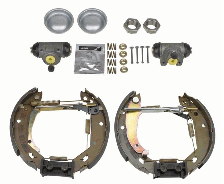 Peugeot 205 306 Arka Pabuçlu Fren Balata Kiti TRW