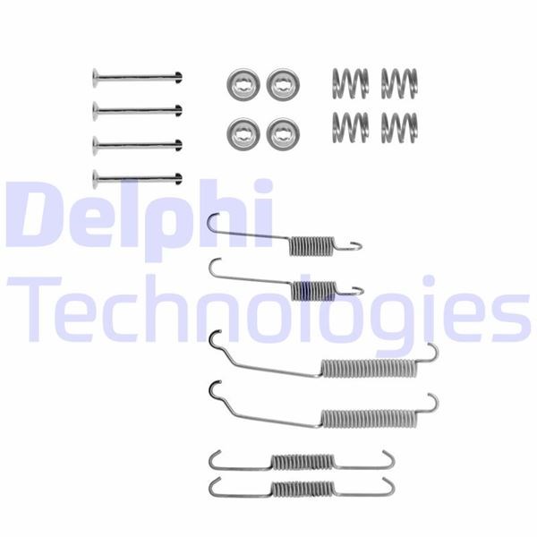 Peugeot 205 Arka Fren Pabuç Montaj Takımı DELPHI