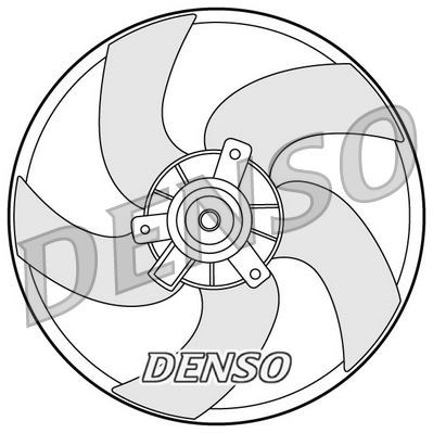 Peugeot 206 Radyatör Fan Motoru DENSO
