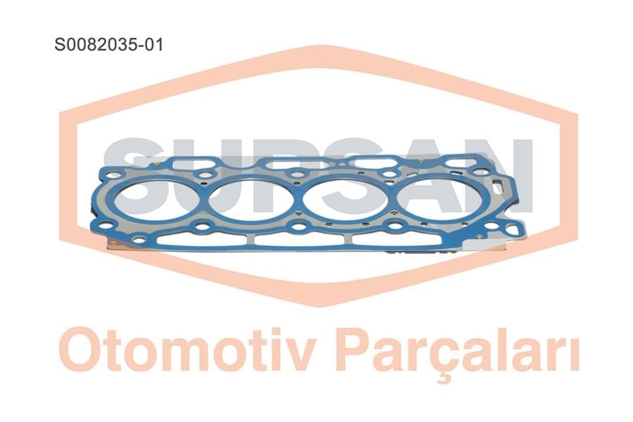 Peugeot 206 1.6 HDI 16V Silindir Kapak Contası SUPSAN