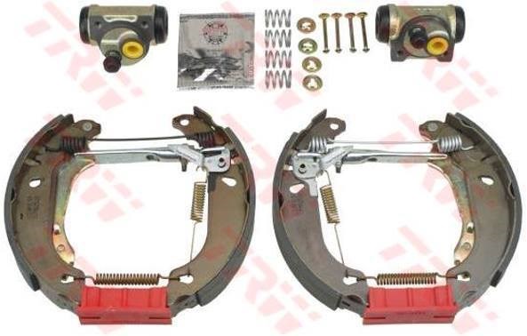Peugeot 206 Arka Aks Pabuçlu Balata Kiti TRW