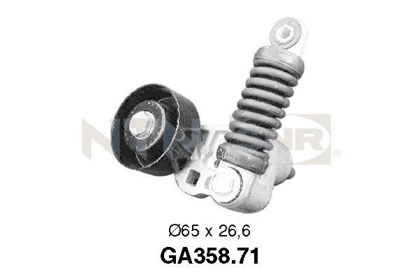 Peugeot 206 Alternatör Gergi Rulmanı Kütüklü SNR