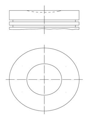 Peugeot 206 307 406 407 607 Expert Citroen C4 C5 2.0 16V Motor Piston... MAHLE