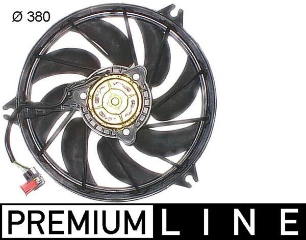 Peugeot 206 1.1-1.4-1.6-2.0 16V-1.6HDI-2.0HDI 98 > Fan Motoru MAHLE