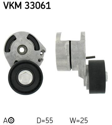 Peugeot 206 Alternatör Gergi Rulmanı Kütüklü SKF